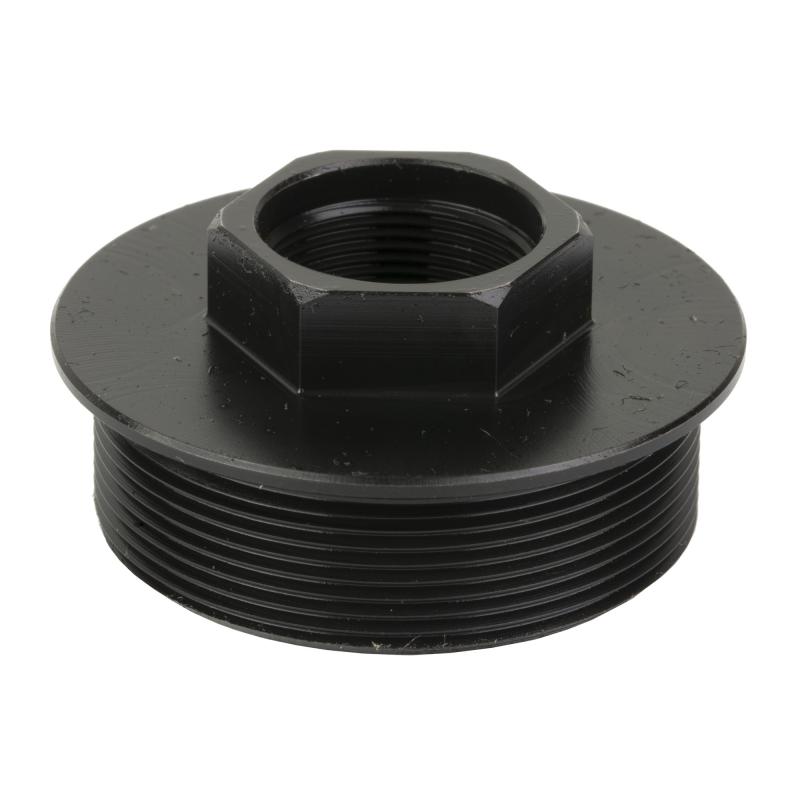 Universal Suppressor Mount, Coverts HUB Mount to Direct Thread, 5/8"-32, Melonite QPQ Finish, Black YHM-2189-32
