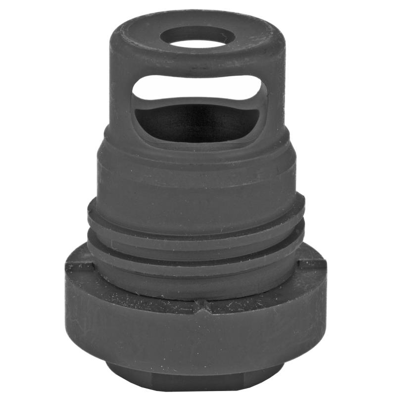 Mini QD Muzzle Brake, Black Finish, 5/8X24, Includes Shim Set YHM-3102-1MB-24A