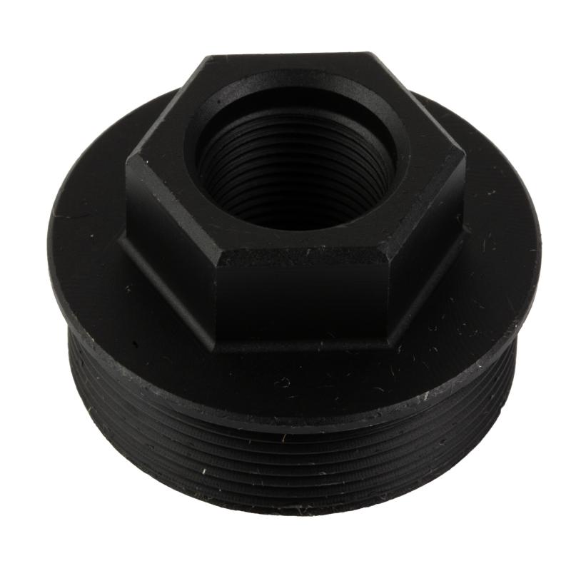 Sidewinder Direct Thread Adapter, 1/2"-28, Converts the Sidewinder, Cobra M2, and Cobra to Direct Thread, Black YHM-3251