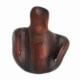 BH2.1 Optic Ready, OWB Belt Holster, Fits Optic Ready 4" Barrel Semi-Automatic Pistols, Matte Finish, Vintage Leather, Right Hand OR-BH2.1-VTG-R