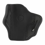 BH2.3 Optic Ready, OWB Belt Holster, Fits Optic Ready Large Frame Railed Pistols, Matte Finish, Stealth Black Leather, Right Hand OR-BH2.3-SBL-R