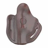 RVH, Belt Holster, Size 2S, Right Hand, Brown, Matte, Leather RVH-2S-SBR-R