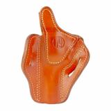 Revolver Thumbreak Holster, Size 2, Right Hand, Leather, Classic Brown RVHX-2-CBR-R