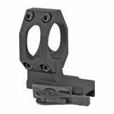 Mount, Fits Aimpoint, Picatinny, Quick Release, Standard Height, Black, Titanium Lever AD-68-STD-TL
