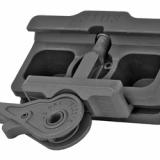 Mount, Picatinny, For Harris Bipod, Quick Release, Black, Titanium Lever AD-BP-STD-TL
