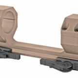 AD-Delta Scope Mount, 30MM, Flat Dark Earth, Titanium Lever AD-DELTA-30-STD-FDE-TL