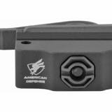 Mount, Fits Trijicon MRO, Low, Quick Release, Black Finish, Titanium Lever AD-MRO-L-STD-TL