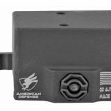 Mount, Fits Trijicon RMR, Quick Release, Co-Witness Height, Black, Titanium Lever AD-RMR-CO-STD-TL