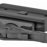 Mount, Fits Aimpoint Micro T-1, Quick Release, Low, Black, Titanium Lever AD-T1-L-STD-TL