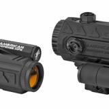 DUO, Red Dot/ Magnifier Combo, 2 MOA Spek, 3x Flik3 Magnifier, T1 Lower Third Co-Witness Mount, Titanium Levers RD-T1-LT-3X
