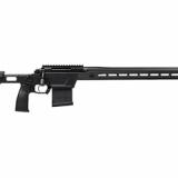 SOLUS, Bravo Rifle, Bolt Action, 6.5 Creedmoor, 22" Sendero Contour Barrel, Threaded 5/8x24, Anodized Finish, Black, KRG Bravo Chassis, Adjustable Cheek Riser, AICS Magazine Compatibility, M-LOK, Aero SOLUS Single Stage Trigger, 5 Rounds, 1 AICS Magazine