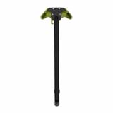 BREACH, AR-10 Charging Handle, Ambidextrous, Small Lever, Gas Deflection Shelf, Anodized Finish, Black and Olive Drab Green APRA700330C