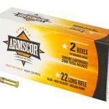 Ammo, 22LR, 36Gr, Hollow Point, Hi-Velocity, 200 Round Brick 50321