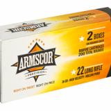 Ammo, 22LR, 36Gr, Hollow Point, Hi-Velocity, 200 Round Brick 50321