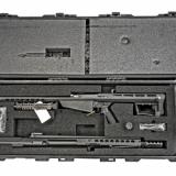 M107A1 Deployment Kit, Semi-automatic, 50 BMG, 29"Fluted Barrel, Hydraulic Buffer System, Black Finish, Synthetic Stock, 4-10Rd Mags, Operators Tool Kit, Sling, Cleaning Kit, Spare Parts Kit, Manual, Pelican Hard Case 16296