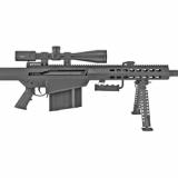 82A1, Semi-automatic, 50BMG, 20" Barrel, Black Finish, Synthetic Stock, 10Rd, 1 Magazine, Bi-pod, Vortex Viper PST 5-25x50 FFP With EBR-7C Reticle, Barrett Zero Gap Rings 18602