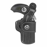Ranger II, Derringer, 357 Magnum/38 Special, 4.25" Barrel, Steel, Stainless Finish, Fixed Sights, 2 Rounds, With Trigger Guard, Includes Holster BARII35738