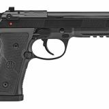 92X RDO FR Full Size, Double Action/Single Action, Semi-automatic, Full Size, Metal Frame Pistol, 9MM, 4.7" Barrel, Aluminum, Black Anodized, Polymer Grip, Fixed Front Sights, Manual Safety/Decocker, 10 Rounds, 2 Magazines, Front Picatinny Rail, OpticRea