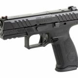 APX A1 FS, Striker Fired, Semi-automatic, Polymer Frame Pistol, Full Size, 9MM, 4.25" Barrel, Matte Finish, Black, Optics Ready, Trigger Safety, Fiber Optic Sights, 17 Rounds, 2 Magazines JAXA1F917FO