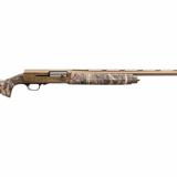 A5 Wicked Wing, Semi-automatic Shotgun, 12 Gauge 3" Chamber, 28" Burnt Bronze Cerakote Barrel, Includes 3 Invector-Plus Choke Tubes - F,M,IC, Burnt Bronze Camo Cerakote Finish, Mossy Oak Shadow Grass Habitat Composite Stock, Fiber Optic Front Sight, 4 Ro