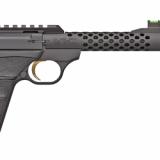 Buck Mark Plus Vision, Semi-automatic, 22 LR, 5.875" Barrel, Threaded, Compensator, Black Anodized Finish, Aluminum Frame, UFX Grip, Threaded, Thumb Safety, Adjustable Rear Sight & Fiber Optic Front Sight, 10Rd, 2 Magazines 051574490