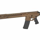 Billet Rifle, Semi-automatic, AR, 223 Rem/556NATO, 16" Barrel, Burnt Bronze Cerakote Finish, MFT Minimalist Stock, 30Rd BRO-20102903