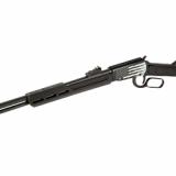 Rio Bravo, Lever Action, 22 WMR, 20" Barrel, AdjustableSights, Synthetic Stock, Engraved US Flag on Receiver, 12 Rounds RL22W201SY-EN18