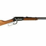 Rio Bravo, Lever Action, 22 WMR, 20" Barrel, Adjustable Sights, Wood Stock, "Life, Liberty, and the Persuit of Happiness" Engraved on Receiver, 12Rounds RL22W201WD-EN19
