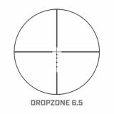AR Optics, Rifle Scope, 4.5-14X40mm, Drop Zone 6.5 Creedmoore Reticle, Black Finish AR741840C