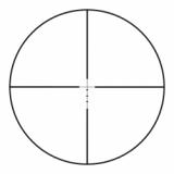 Fullfield E1, Rifle Scope, 3-9X Magnification, 40mm Objective Lens, 1" Main Tube, Ballistic Plex 450Bushmaster Reticle, Matte Black 200348