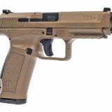 TP9SA MOD 2, Striker Fired, Semi-automatic, Polymer Frame Pistol, 9MM, 4.46" Barrel, Flat Dark Earth, Warren Tactical Sights, 18 Rounds, 2 Magazines HG4863D-N