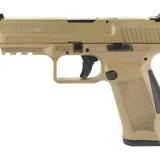 TP9SF, Striker Fired, Semi-automatic, Polymer Frame Pistol, Compact, 9MM, 4.46" Barrel, Matte Finish, Black, Blacked Out Rear Sight with Front Dot, 10 Rounds, 2 Magazines, Includes Holster and Interchangeable Backstraps HG4866D-N