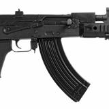 Mini Draco Pistol, Semi-automatic, 7.62X39, 7.75" Barrel, Steel Frame, Black, Polymer US Palm Grip, SLR Handguard with Handstop, Draco Muzzle Brake, One 30 Round Magazine HG6655-N