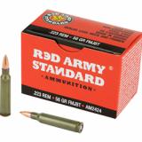 Red Army Standard, 223 Rem, 56 Grain, Full Metal Jacket, 20 Round Box AM2424