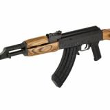 VSKA, Semi-automatic Rifle, AK, 7.62X39, 16.5" Chrome Moly Barrel, Black, Polymer Pistol Grip, Tawney Brown Laminate Stock and Forearm, Slant Brake Compensator, 30 Rounds, 1 Magazine RI4352-N