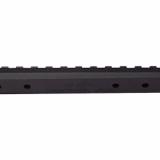 1 Piece Base, Black, Anodized, Compatible with Christensen Arms Ranger 22, 0 MOA Base 810-00039-00