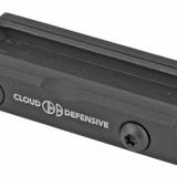 LCS, Black Anodized Aluminum, Proprietary Dual Cable Control Channels, Ambidextrous Tape Switch Mount, Fits Surefire ST07 Remote Tape Switch LCSMK1a BLK
