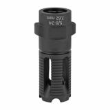 DEFCAN 3 Flash Hider, 30 Caliber, Black Finish, 5/8X24 38DA503