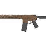 Resolute 300, Semi-automatic Rifle, 223 Rem/556NATO, 16.1" Barrel, Midnight Bronze Cerakote, CMMG RipStock, 30Rd, Geissele SSA Two-Stage Trigger, Magpul MOE Grip, MLOK Handguard 55AC758-MB
