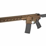 Resolute 300, Semi-automatic Rifle, 223 Rem/556NATO, 16.1" Barrel, Midnight Bronze Cerakote, CMMG RipStock, 30Rd, Geissele SSA Two-Stage Trigger, Magpul MOE Grip, MLOK Handguard 55AC758-MB