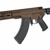 Banshee 300, Semi-automatic Pistol, 762X39, 8" Barrel, 1:10 Twist, Aluminum Frame, Midnight Bronze Cerakote Finish, 30Rd, CMMG RipBrace Pistol Brace, Threaded 5/8-24, CMMG M-LOK RML6 Handguard, Magpul MOE Pistol Grip, Ambi Sling Plate 76AE824-MB