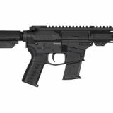 Banshee MKG, Semi-automatic Pistol, AR, 5.7X28MM, 5" Threaded Barrel, 1/2x28, CMMG Zeroed Linear Compensator, Cerakote Finish, Armor Black, M-LOK Handguard, CMMG Zeroed Polymer Grip, Pistol Tube, Manual  Safety, 20 Rounds, 1 Magazine PE-57ABCAD-AB