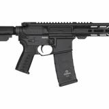 Banshee MK4, Semi-automatic Pistol, AR, 9MM, 8" Threaded Barrel, 1/2x28, CMMG Zeroed Linear Compensator, Cerakote Finish, Armor Black, M-LOK Handguard, CMMG Zeroed Polymer Grip, Pistol Tube, Manual Safety, 30 Rounds, 1 Magazine PE-94A5185-AB