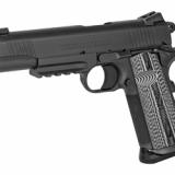 Combat Unit Rail Gun Model, Semi-automatic, 9MM, 5" Barrel, Steel Frame, Black Finish, 9Rd, 1 Magazine O1082RGCCU