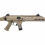 Scorpion EVO 3 S1 Carbine, 9MM, 16.2" Threaded Barrel, 1/2x28 Thread Pitch, Folding Stock, Adjustable Sights, Flat Dark Earth Finish, 10 Rounds 08542