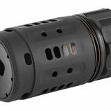 Pyro Enhanced Muzzle Brake, Fits Dead Air Key Brake or Flash Hider, Black Finish DA202