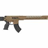 DB15224VFDE, Semi-automatic Rifle, 224 Valkyrie, 18" Barrel, Flat Dark Earth Finish, UTG PRO AR15 Ops Ready S1 Mil-Spec Stock, 28Rd, 15" M-LOK Rail, UTG AR15 Combat Sniper Pistol Grip DB15224VFDE