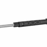 24" Stainless Bull Barrel, 1:7 Twist, Upper Assembly, 224 Valkyrie, Black Finish, National Match Free Float Handguard, Fits AR-15 ARBU110