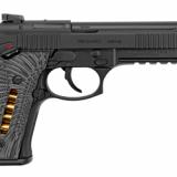 Regard, Gen 3, Single Action, Semi-automatic, Metal Frame Pistol, Full Size, 9MM, 4.9" Barrel, Aluminum, Black, G10 Grips, Adjustable Sights, Ambidextrous Thumb Safety, 18 Rounds, 1 Magazine 390086