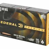Gold Medal, Berger, 300 Win, 215 Grain, 20 Round Box GM300WMBH1